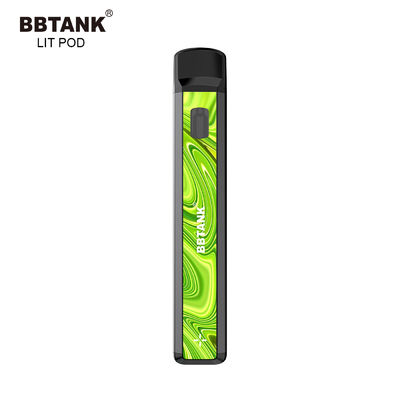 Metal Tıkanma Yok CBD Tek Kullanımlık Vape Cihazı CE Sağlıklı E Çiğ