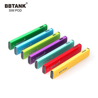 Tek Kullanımlık Vape Pod Cihazı BBTANK SIMPOD tek kullanımlık pod seramik bobin şarj edilebilir vape