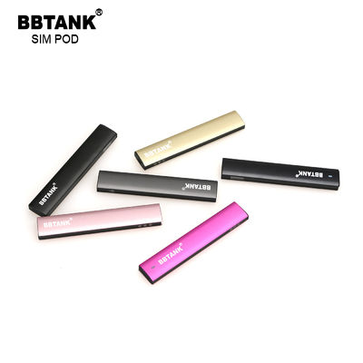 FDA 3.5V 0.8g CBD Tek Kullanımlık Vape Cihazı Pod Alüminyum Alaşımlı