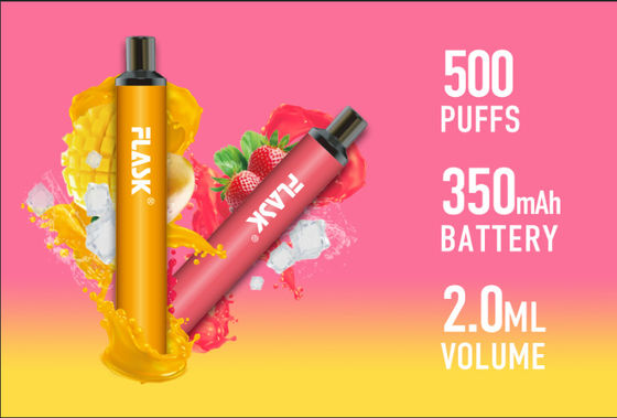 Tek Kullanımlık 2ml Elektronik Likit Sigara 350mah Doldurulabilir Pod Vape