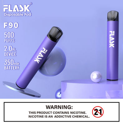 Tek Kullanımlık 2ml Elektronik Likit Sigara 350mah Doldurulabilir Pod Vape