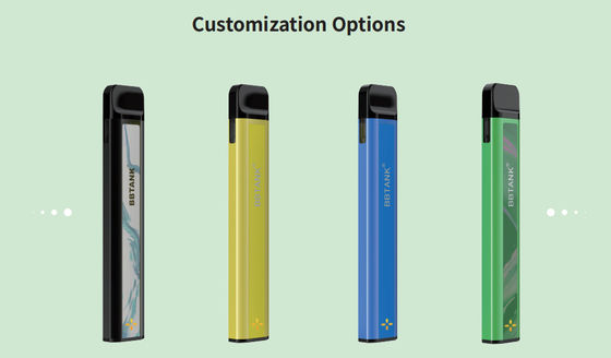 Dökülme Yok CBD Duman Pod Kiti, 93mm Tek Kullanımlık Vape Pod Sistemleri