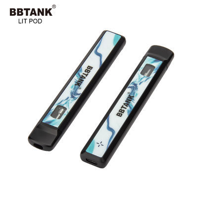 Tam Gram 530mAh İnce Delta 10 Tek Kullanımlık Vape Kalem Seramik Bobin
