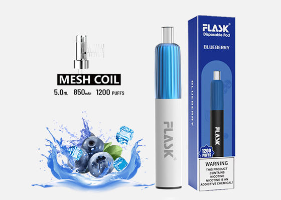 3.7V 2 Lezzet Tek Kullanımlık Vape 850mAh E Çiğ Başlangıç ​​Kitleri %2 Nikotin Tuzu