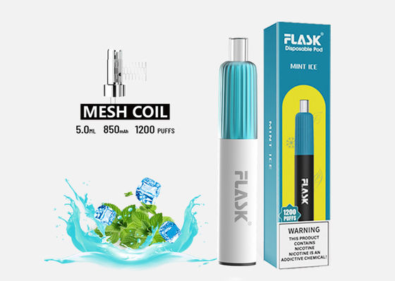 3.7V 2 Lezzet Tek Kullanımlık Vape 850mAh E Çiğ Başlangıç ​​Kitleri %2 Nikotin Tuzu