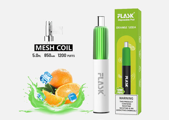 OEM 304SS 5g Tek Kullanımlık Aromalı Buharlaştırıcı Kalem Pod Sistemleri