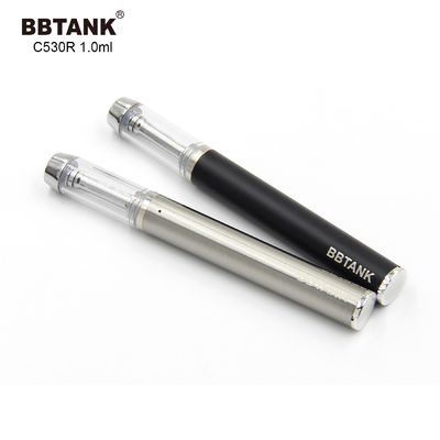 Gümüş 1.0ml CBD Tek Kullanımlık Vape Cihazı, 1.5ohm CBD Yağ Vape Kalemi
