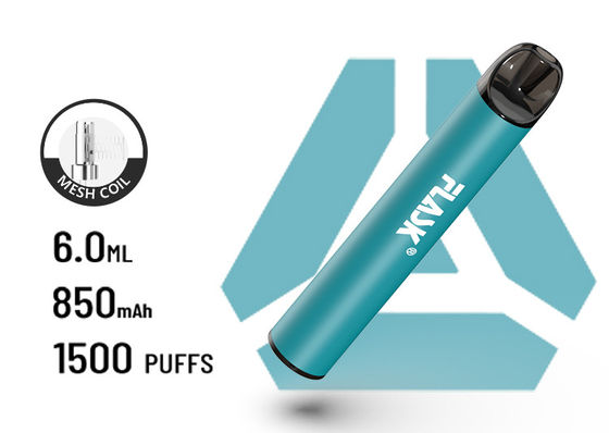 F900 P6 Great AirFlow Tek Kullanımlık VapePen 1500puffs spiral örgü pil 850Mah
