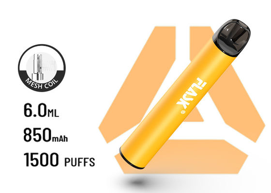 F900 P6 en iyi AirFlow Tek Kullanımlık VapePen büyük ponponlar 1500puffs meshcoil pil 850Mah kapasite