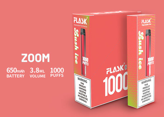 3.8ml Elektronik Sigara Buharı, 1000puffs Vape Başlangıç ​​​​Kitleri
