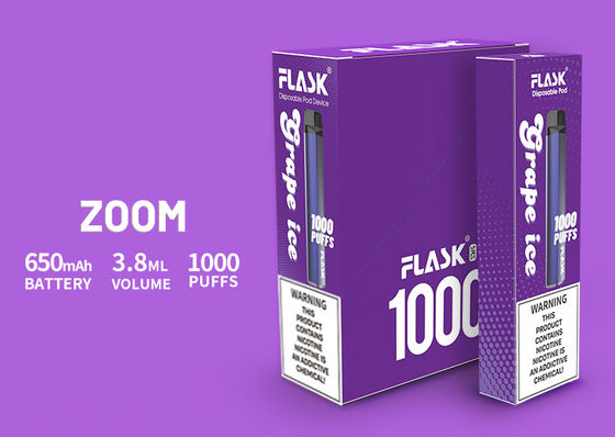 3.8ml Elektronik Sigara Buharı, 1000puffs Vape Başlangıç ​​​​Kitleri