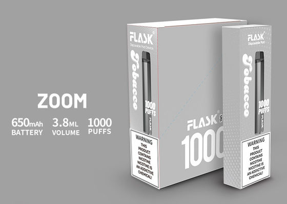 3.8ml Elektronik Sigara Buharı, 1000puffs Vape Başlangıç ​​​​Kitleri
