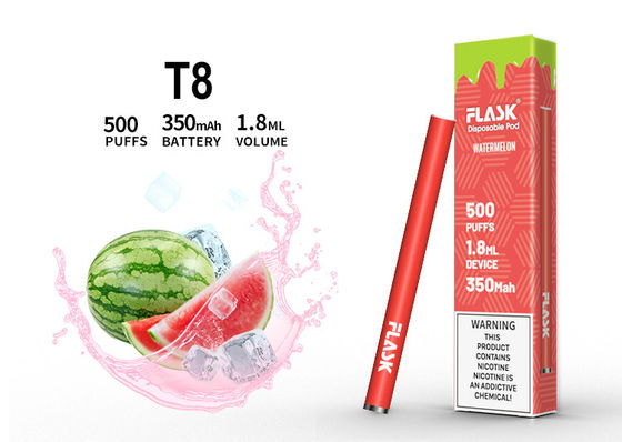 FCC 1.8ml Tek Kullanımlık Vape Pod Cihazı, 1.5oHM Elektronik Vape Kalem