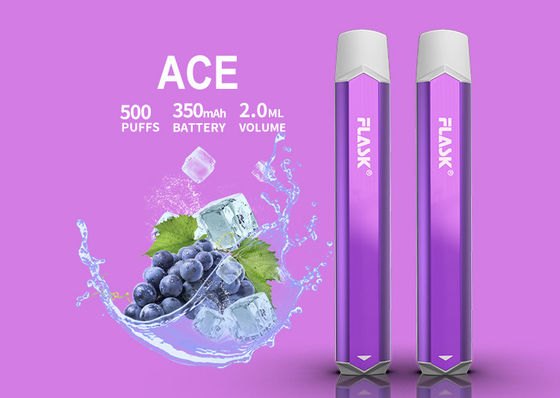 500puffs 350mAH E Sigara Buharlaştırıcı Smok Nic Tuz Cihazı Aluminuim Alaşım