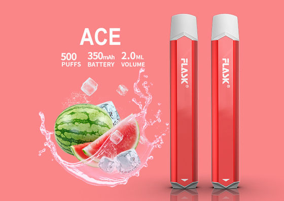 500puffs 350mAH E Sigara Buharlaştırıcı Smok Nic Tuz Cihazı Aluminuim Alaşım