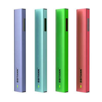 Taşınabilir 3.7V THC Tek Kullanımlık Vape Cihazı, 0.5ml Delta 8 Tek Kullanımlık Vape