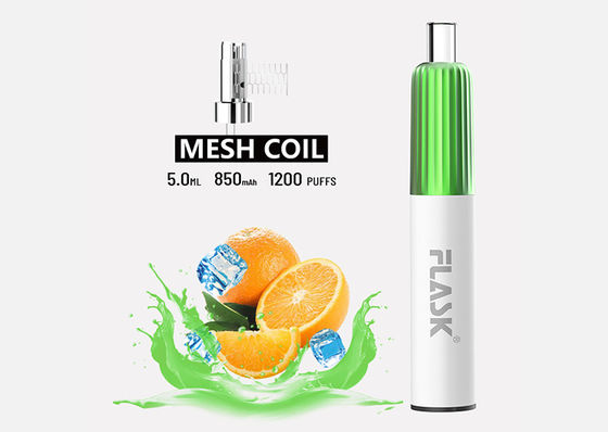 Mesh Bobinli 3.7V 5ml Tek Kullanımlık Pod Buharlaştırıcı E Çiğ Başlangıç ​​​​Kitleri