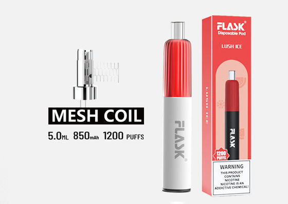 OEM Çilek Buz 5g Çift Lezzet Tek Kullanımlık Vape Pod Cihazı