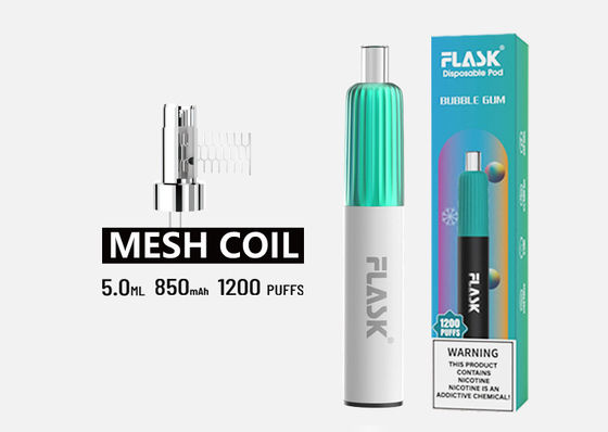 5g Aromalı Buharlaştırıcı Kalem, OEM Taşınabilir Pod Vape Şarj Edilemez