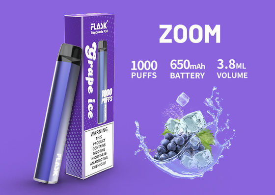 1000puffs Seramik Yağ Kartuşu, 3.8ml 650Mah Aromalı CBD Vape Kartuşu