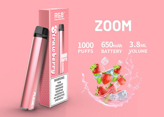 1000puffs Seramik Yağ Kartuşu, 3.8ml 650Mah Aromalı CBD Vape Kartuşu