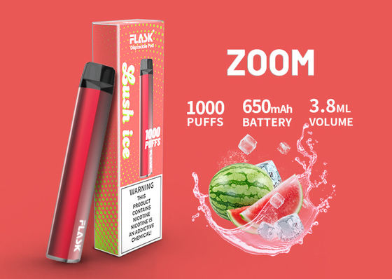 Tek Kullanımlık 650Mah Aromalı Buharlaştırıcı Kalem, ISO9001 E Buharlı Sigaralar