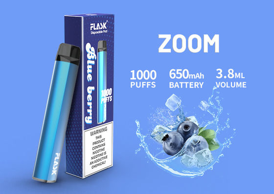 Tek Kullanımlık 650Mah Aromalı Buharlaştırıcı Kalem, ISO9001 E Buharlı Sigaralar