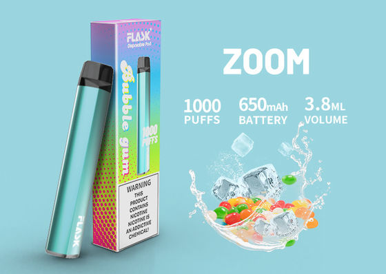 Tek Kullanımlık 650Mah Aromalı Buharlaştırıcı Kalem, ISO9001 E Buharlı Sigaralar