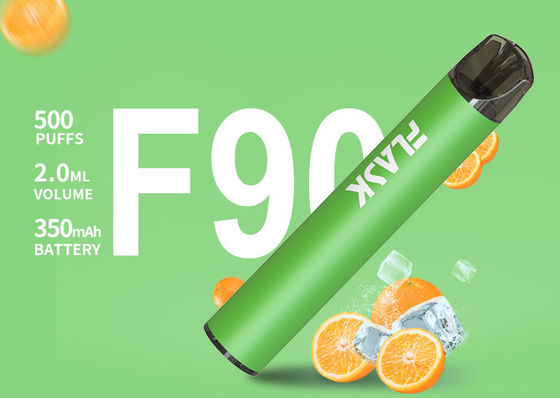 90mm Tek Kullanımlık E Sigara Nikotin Tuzlu Vape Kalem CE Onaylı