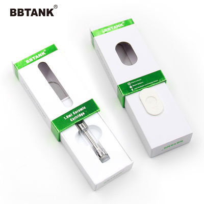 Delta 8 1.0ml Elektronik Sigara CBD THC Vape Kartuş Seramik Bobin