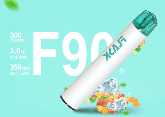 2.0ml Aromalı Buharlaştırıcı Kalem 500 Puffs Tek Kullanımlık E Sigara
