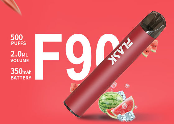 2.0ml Aromalı Buharlaştırıcı Kalem 500 Puffs Tek Kullanımlık E Sigara