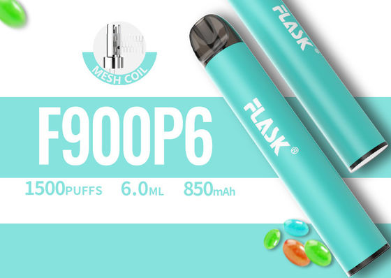 6.0ml Tek Kullanımlık Vape Pod Cihazı, 1500puffs Tek Kullanımlık Vape Kalem