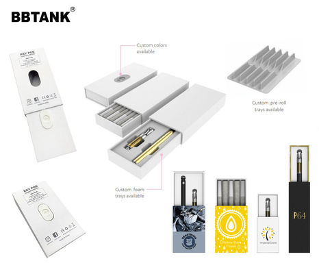 FCC OEM Geri Dönüşümlü Karton Vape Kutu Ambalaj Mat Laminasyon