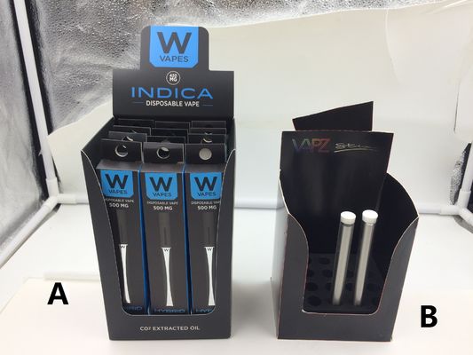 Delta 8 THC Kartuş Yağ Vape Paket Kutusu Katlanabilir Karton