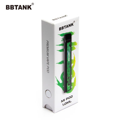 Logo ve Desenler ile Özelleştirilmiş 178mm Damgalama Vape Kalem Ambalaj Kutusu