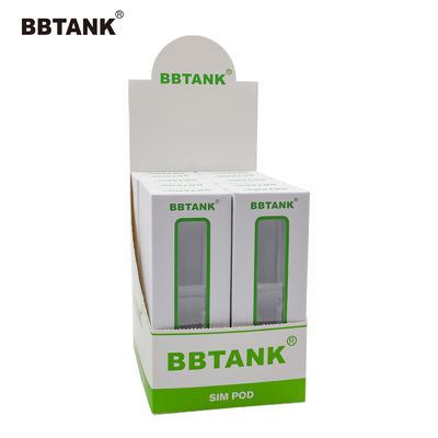 UV Kaplama Lamine Sanat Kağıdı Vape Kalem Cihaz Kutuları Tek Kullanımlık