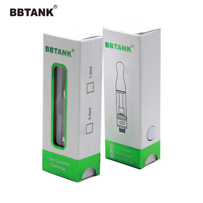 Eko Kağıt Karton CBD Vape Kalem Kutuları Kabartma Baskı