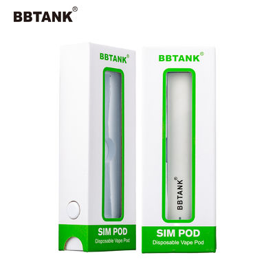 UV Kaplama Lamine Sanat Kağıdı Vape Kalem Cihaz Kutuları Tek Kullanımlık