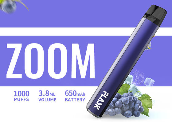 3.8g Tek Kullanımlık Vape Kalem, 50mg Nicosalt ile CE Sigara Buharlaştırıcı Kalem