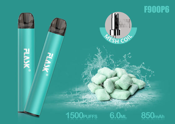 Nicosalt 5% 1500puffs 6.0ml Mesh Bobinli Cam Yağ Kartuşu