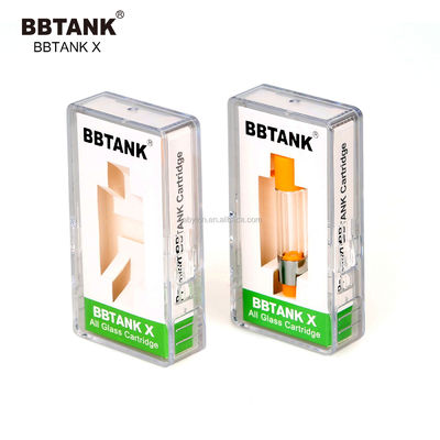 0.5ml 510 İplik Kuvars Cam Yağ Kartuşu Isıya Dayanıklı