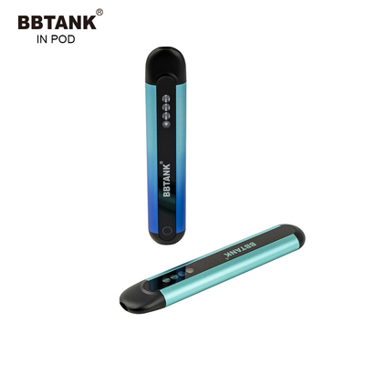 Delta 8 Delta 10 2ml Şarj Edilebilir Tek Kullanımlık Vape Cihazı Seramik Bobin