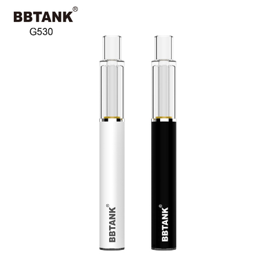 Şarj Edilebilir 320mAh THC Tek Kullanımlık Vape Cihazı Tüm Cam Seramik Bobin