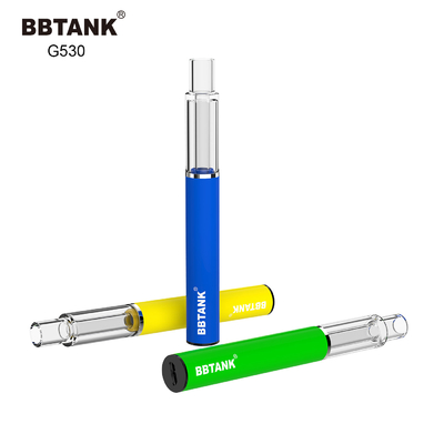 Şarj Edilebilir 320mAh THC Tek Kullanımlık Vape Cihazı Tüm Cam Seramik Bobin