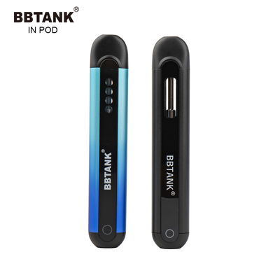 BBTANK 2 ml Kalın yağ kalemi Tek kullanımlık lil vape pod cihazı POD'DA Şarj Edilebilir Özel Logo Delta 8 yağ bölmesi Vape kalem CBD