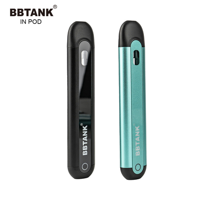 BBTANK IN POD THC Damıtılmış Yağ Tek Kullanımlık Vape Cihazı 2ml Seramik Bobin Vape Pod, 100% Kalite Kontrol İşlemleri ile