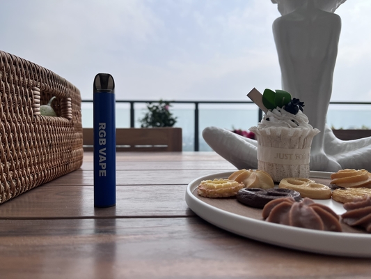 RGB Mesh Bobin 6ml Tek Kullanımlık Vape Pod Cihazı 850mah Sağlıklı E Çiğ
