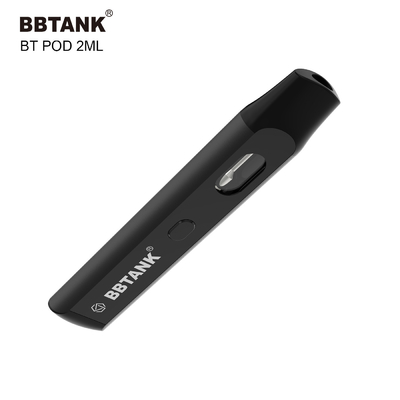 BBtank Tek Kullanımlık Vape Pod 2.0ml, Esrar Kalın Yağ Delta 8 HHC İçin Düğmeli