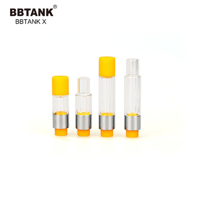 BBTANK fabrika toptan orijinal tam cam kartuş 0.5ml 1.0 2.0 gram, 510 iplik, uygun geniş viskoziteli yağ
